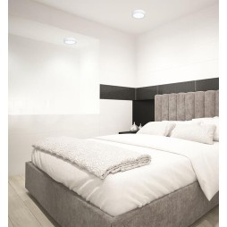 Downlight superficie Easy redondo blanco 12W 3000K Forlight